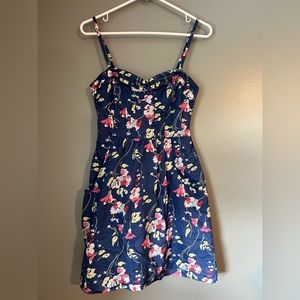 American Eagle Floral Mini Dress - size (6)